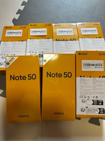 新品未開封 Realme Not 60 64GB (5台セット)2台 Note 50