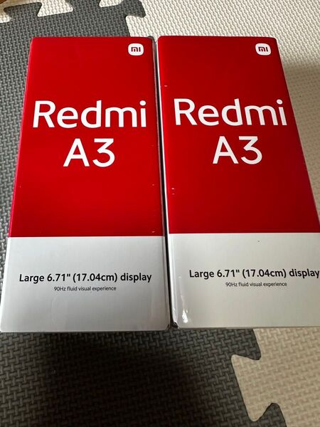 新品未開封 Redmi A3 black 128G (2台セット)
