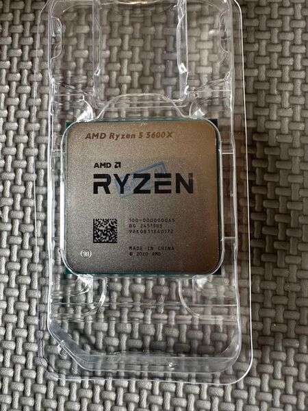 新品未使用AMD Ryzen 5 5600X CPU