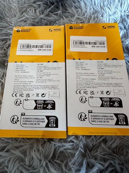 新品未開封 Realme Note 60 64GB グローバル版 (2台セット)