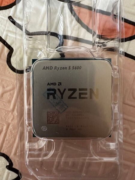 新品未使用 AMD Ryzen5 5600 CPU