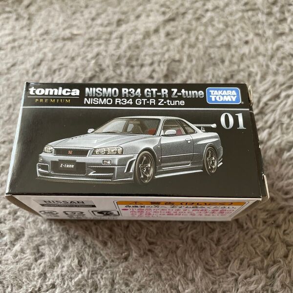 トミカプレミアム 01 NISMO R34 GT-R Z-tune (1/62スケール 824268)