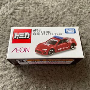 TOMICA AEON NO.38 トミカ トヨタ86 富士スピードウェイオフィシャルカ―