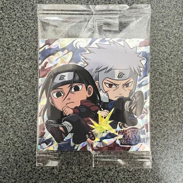 NARUTO ナルト 疾風伝 忍界シールウエハース vol.4 URウルトラレア 千住柱間 千手扉間