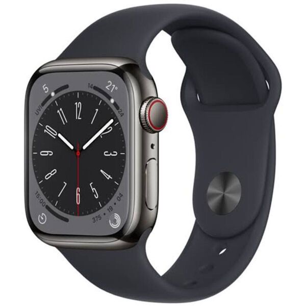 Apple Watch Series 8 Cellular 41mm MNJJ3J/A グラファイトステンレススチールケース