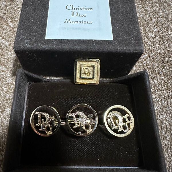 Christian Dior カフス ネクタイピン