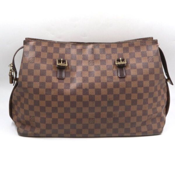 LOUIS VUITTON ルイヴィトン N51119 ダミエ チェルシー バッグ 難ありショルダー紐無し