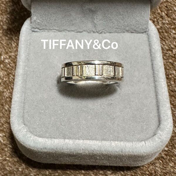 TIFFANY&Co. ティファニー アトラス 1995 リング 925 シルバー 約9号