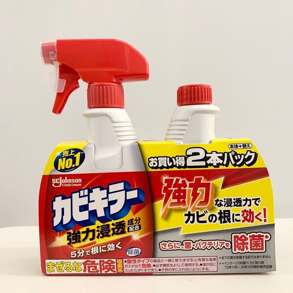 【新品】 ジョンソン カビキラー 浴室用カビとり剤 本体&つけかえ用