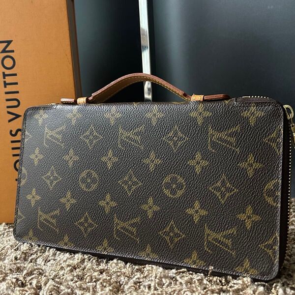 ルイヴィトン LOUIS VUITTON オーガナイザー トラベルケース セカンドバッグ 長財布 モノグラム
