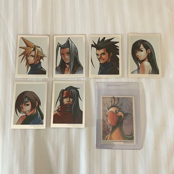 中古品 FFAM Vol.1 ファイナルファンタジー アートミュージアム トレカ 7枚 まとめ売り プロモ