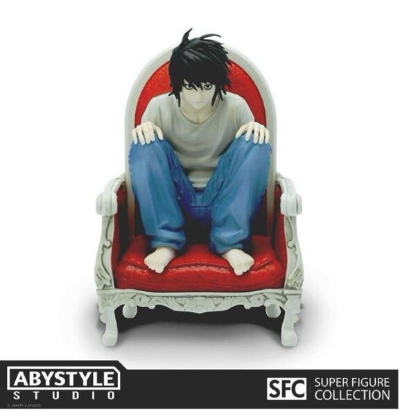 デスノート abystyle sfc 海外公式ライセンスフィギュア L エル
