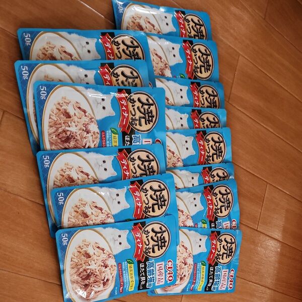 CIAO 国産品 高齢猫用 かつおディナー ほたて貝柱入り まとめ売り