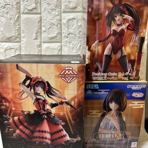 デートアライブ 時崎狂三 フィギュア 3体セット 美少女フィギュア