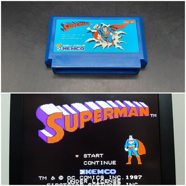 FC中央左② スーパーマン superman ファミコン