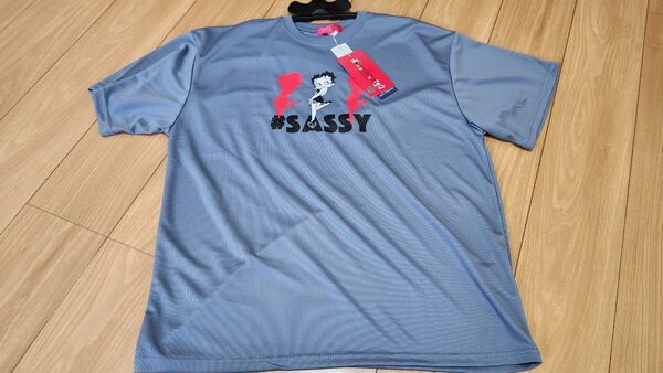 Betty Boop ベティちゃん Tシャツ LL #SASSY 未使用品