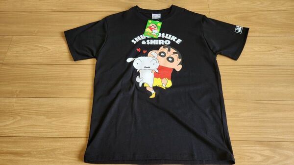 クレヨンしんちゃん Tシャツ Lサイズ タグ付き 未使用品 野原しんのすけ シロ 半袖 キャラクター