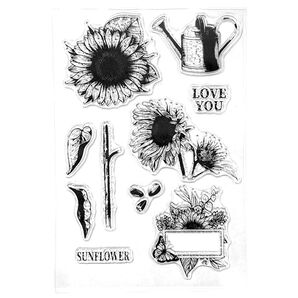 クリアスタンプ1995:SUNFLOWER《2点で15%、3点で20%OFF》