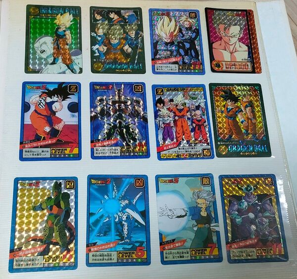 ドラゴンボール カードダス スーパーバトル 本弾 ビジュアルアドベンチャー スーパーサイヤ人 初期 当時物 53枚 詰め合わせ
