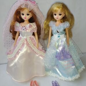 リカちゃん ドレス込み 2体 まとめ売り ラブリーウェディング