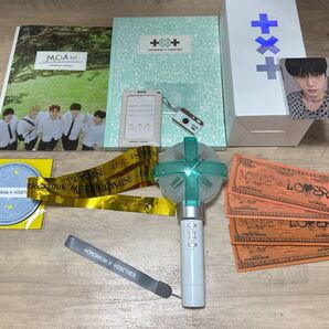 TXT ペンライト メンシプキット 銀テ ルザラバ 札束 会報誌 トレカ セット