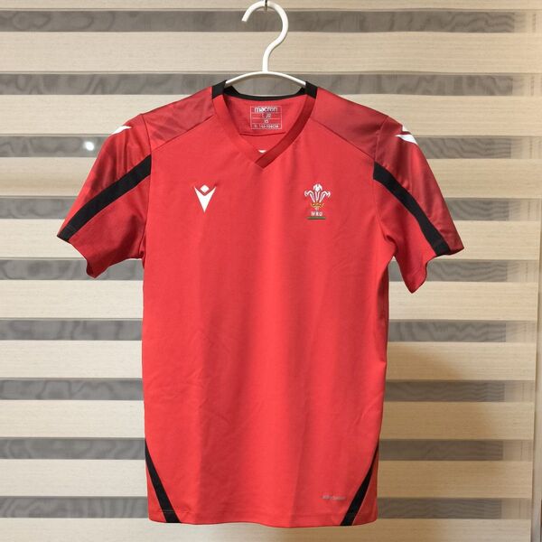 ラグビー 半袖 Tシャツ ウェールズ 160 XS