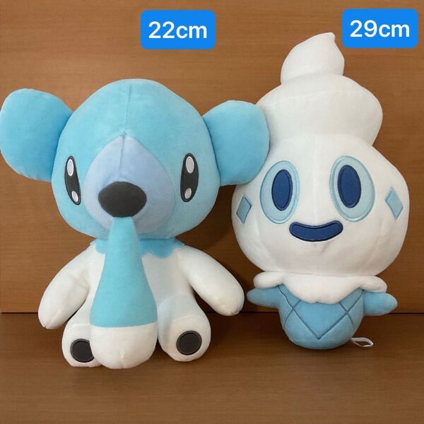 【非売品】ポケットモンスター もふぐっと ぬいぐるみ 2体 / クマシュン 、バニプッチ / アミューズメント景品