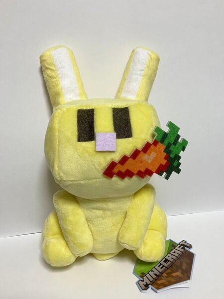 【非売品】マイクラ マインクラフト ベビーぬいぐるみ ウサギ minecraft ぬいぐるみ