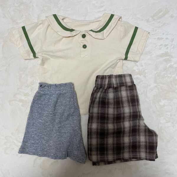韓国子供服 半袖 セット 80cm 90cm