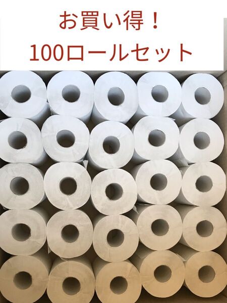 トイレットペーパー100個