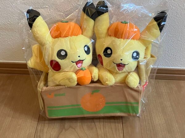 愛媛ポケモンセンター限定 ペアピカチュウのぬいぐるみ ※ジャンク品