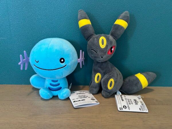 ポケットモンスター くつろぎタイム ぬいぐるみ ウパー ブラッキー タグ付き