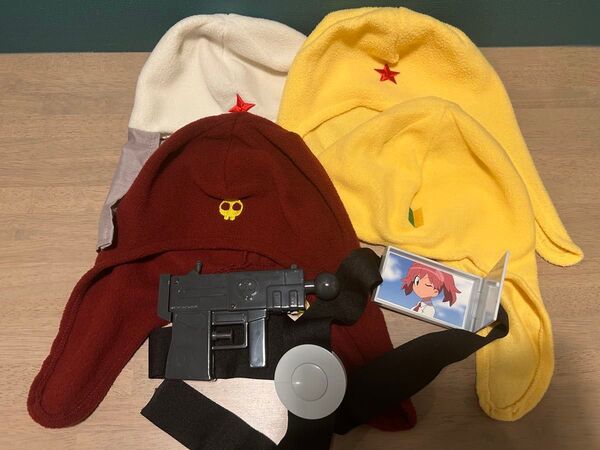ケロロ軍曹 なりきり帽子 購入者特典 ケロロ ギロロ タママ ドロロ 帽子 その他