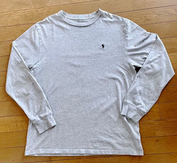 Polo Ralph Lauren ポロ ラルフローレン ロンT カットソー XL グレー