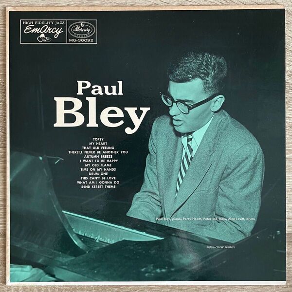 LP Paul Bley Paul Bley トプシー ポール・ブレイ