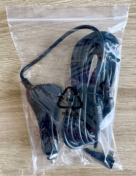 【未使用】JADO ドライブレコーダー T860-1 USB typeC型 純正 シガー 電源ケーブル DC/DC ADAPTER
