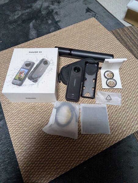 Insta360 X4 Kaedear カメラ マウント付き