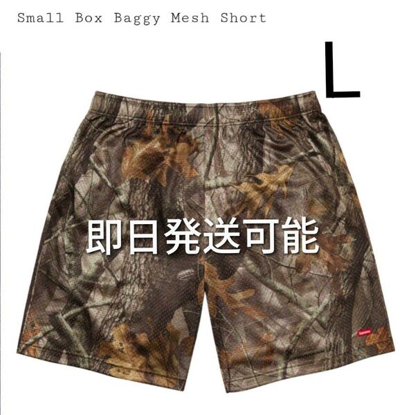 Supreme Small Box Baggy Mesh Short L