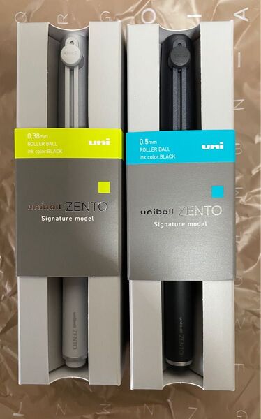 2本セット uni-ball ZENTO シグネチャーモデル ボールペン 三菱鉛筆 ゼント ユニボール ユニボールゼント