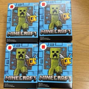箱付き ハッピーセット マイクラ マインクラフト 草ブロックとラマ 石ブロックとギャレット クリーパー4種類