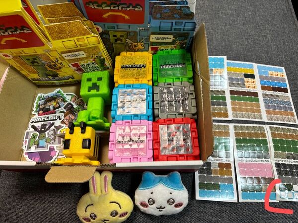 マクドナルド マイクラ 玩具 第1弾 2弾 全8種コンプリートセット マクド マインクラフト