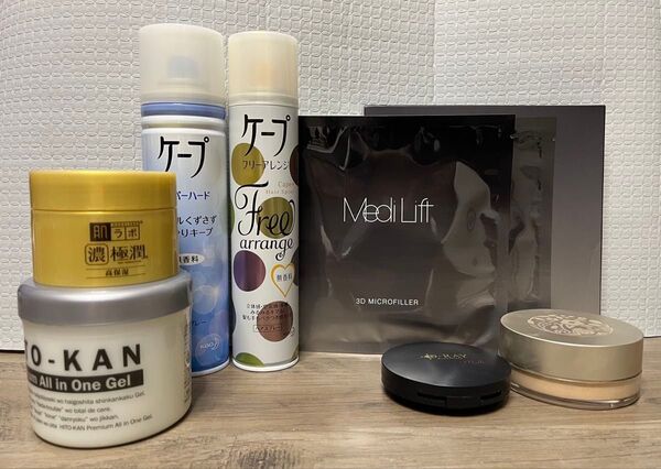 スキンケア、ヘアケア、ファンデ 6点まとめ売り