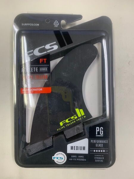 FCS2 FCS 2 FILIPE TOLEDO PG PRO TRI FINエフシーエス フィリペ トレド トライ Mサイズ