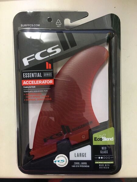 FCS2 FCS 2 エフシーエス 2 アクセレーター ネオ グラス エコブレンド トライ 3フィン