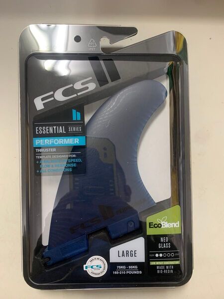 FCS2 FCS 2 エフシーエス 2 パフォーマー ネオ グラス エコブランド トライ 3フィン Lサイズ