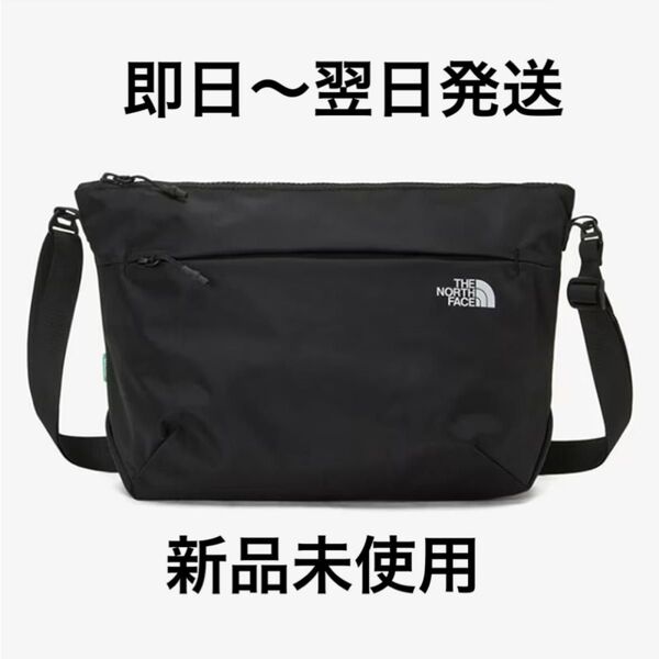 新品未使用 ノースフェイス 韓国 ショルダーバッグ northface ブラック SIMPLE CROSS BAG M 正規品