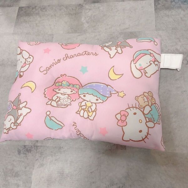 サンリオキャラクターズ キッズ 枕 クッション クロミ キティ ハンギョドン シナモロール