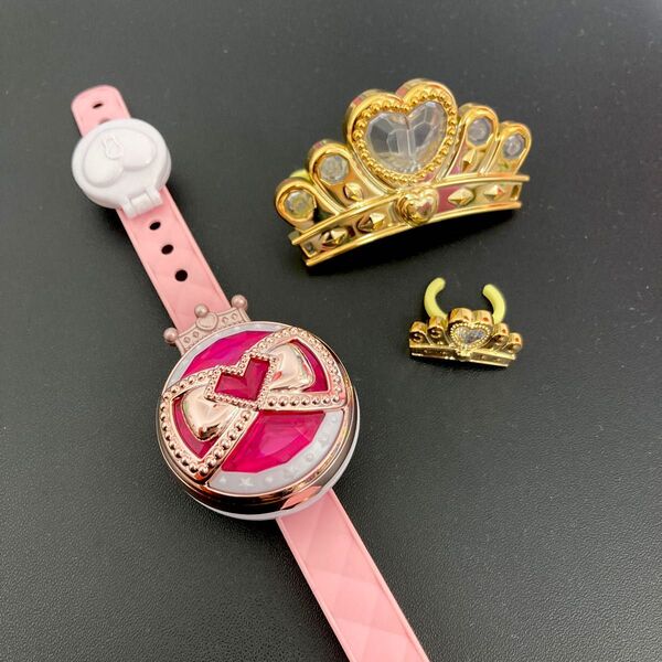 ひみつのアイプリ アイプリブレス ひまり ひみつのアイプリブレスDXセット つむぎ プリンセスモデル 付属品 ヘアクリップ リング