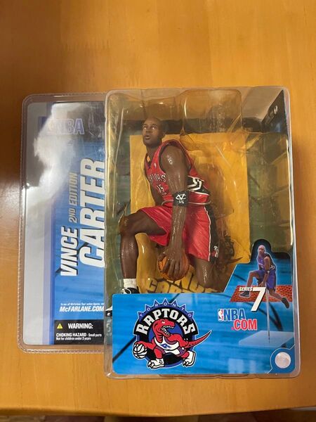 NBA トロント・ラプターズ ビンス・カーター フィギュア 1体 未開封品 限定カラー