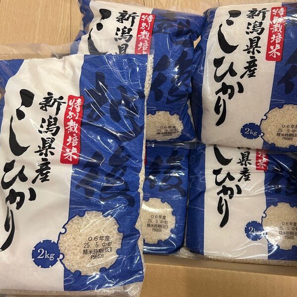 新潟産 特別栽培米 コシヒカリ こしひかり お米 2kg×5袋 10kg